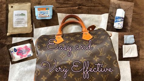 how clean louis vuitton bag